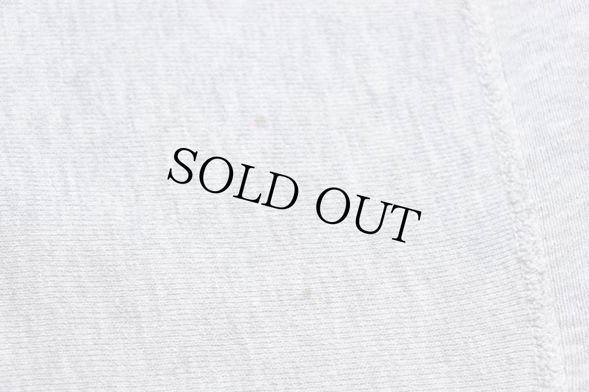 画像5: 90s USA製 Championチャンピオン TUFTS ひび割れプリント リバースウィーブ スウェット 杢グレー M (5)