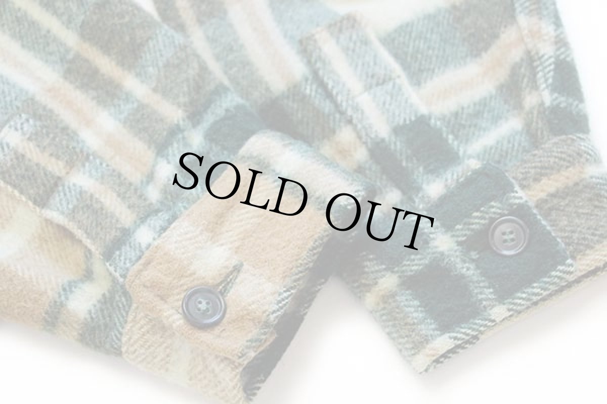 画像6: 70s Woolrichウールリッチ チェック ウールジャケット XL (6)