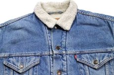 画像3: Levi'sリーバイス 70603 ボアライナー デニムジャケット 4ポケット XL★ユーロ (3)