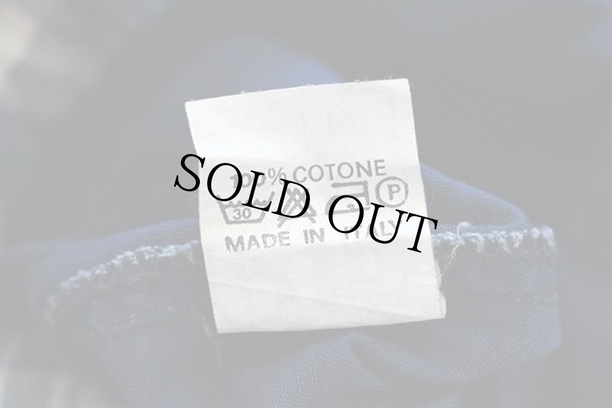 画像5: 90s イタリア製 EXIGO レースアップ プルオーバー コットンパーカー インディゴ (5)