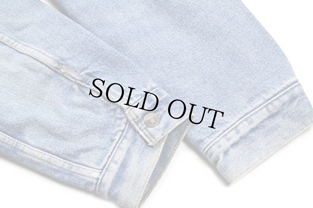 画像8: Levi'sリーバイス 70603 ボアライナー デニムジャケット 4ポケット XL★ユーロ (8)