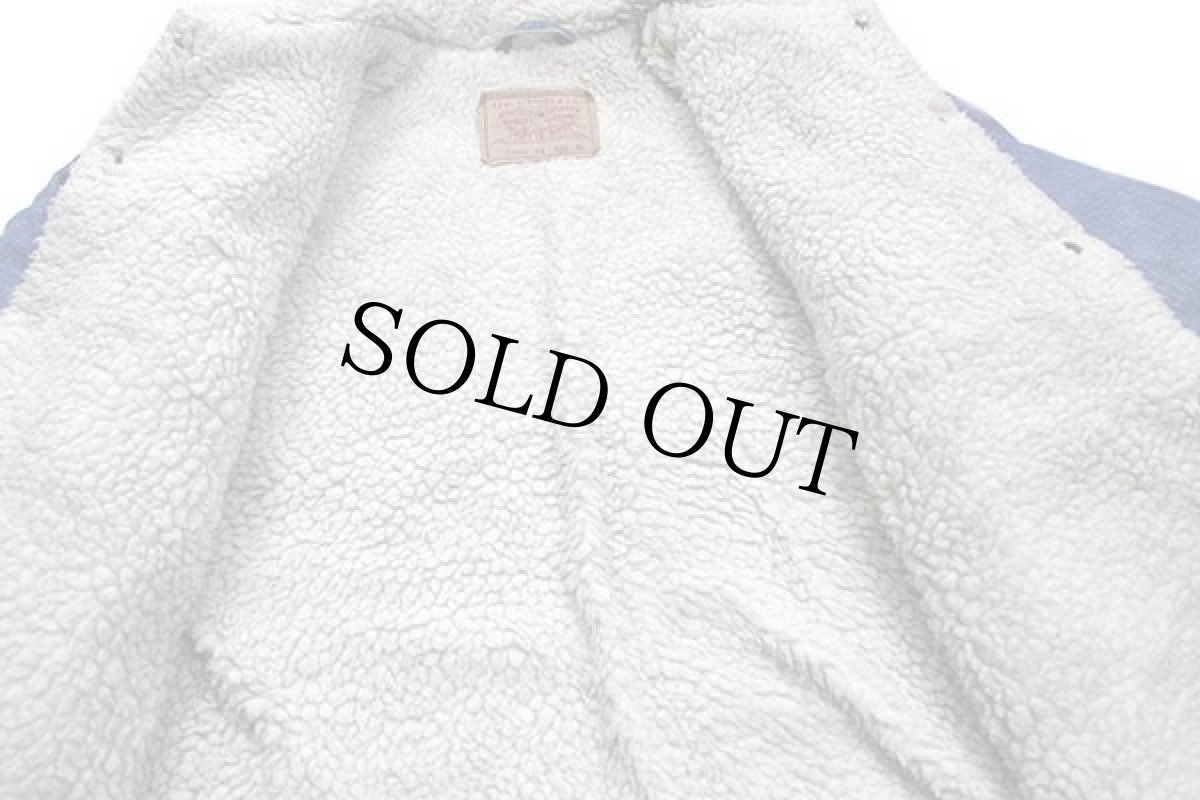 画像5: 90s Levi'sリーバイス 71500 ボアライナー デニムジャケット 4ポケット XL★ユーロ (5)