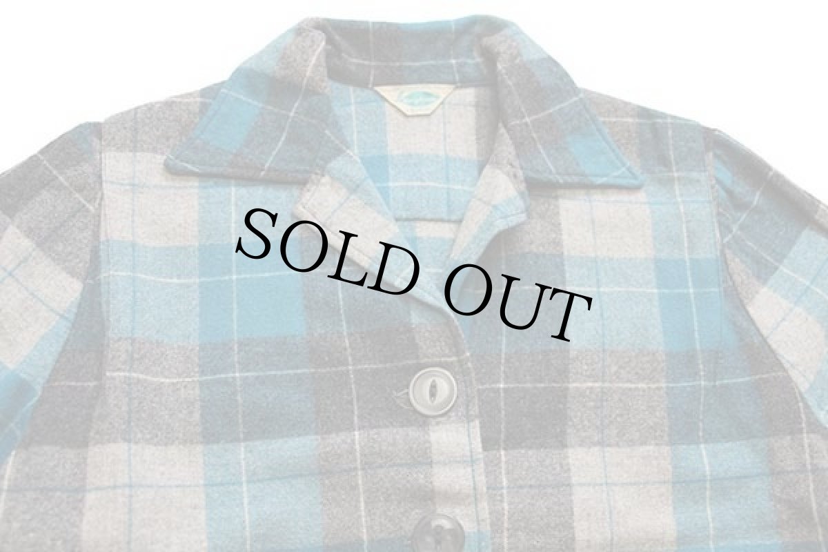 画像3: 50s SEARS Kerrybrooke チェック ウールジャケット (3)