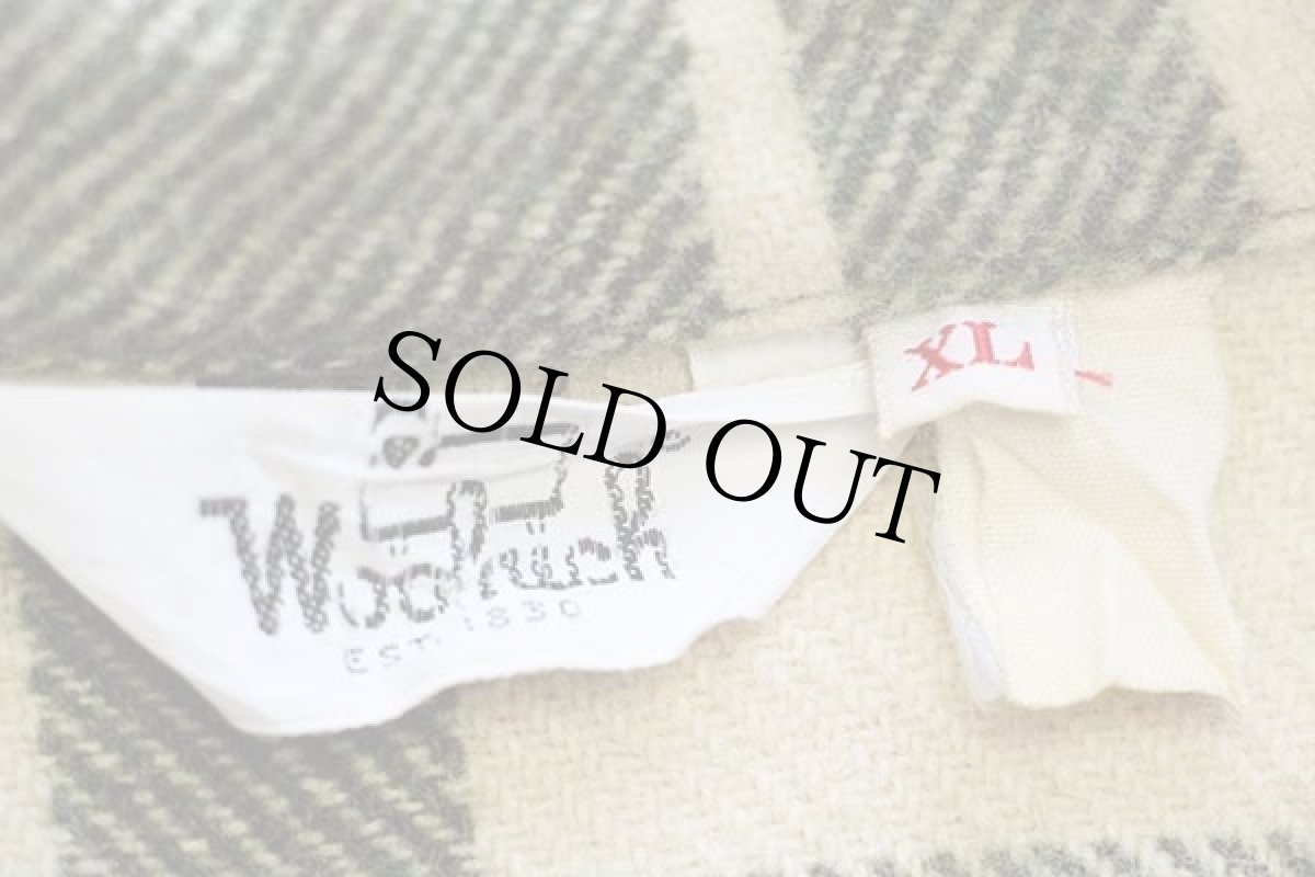 画像4: 70s Woolrichウールリッチ チェック ウールジャケット XL (4)