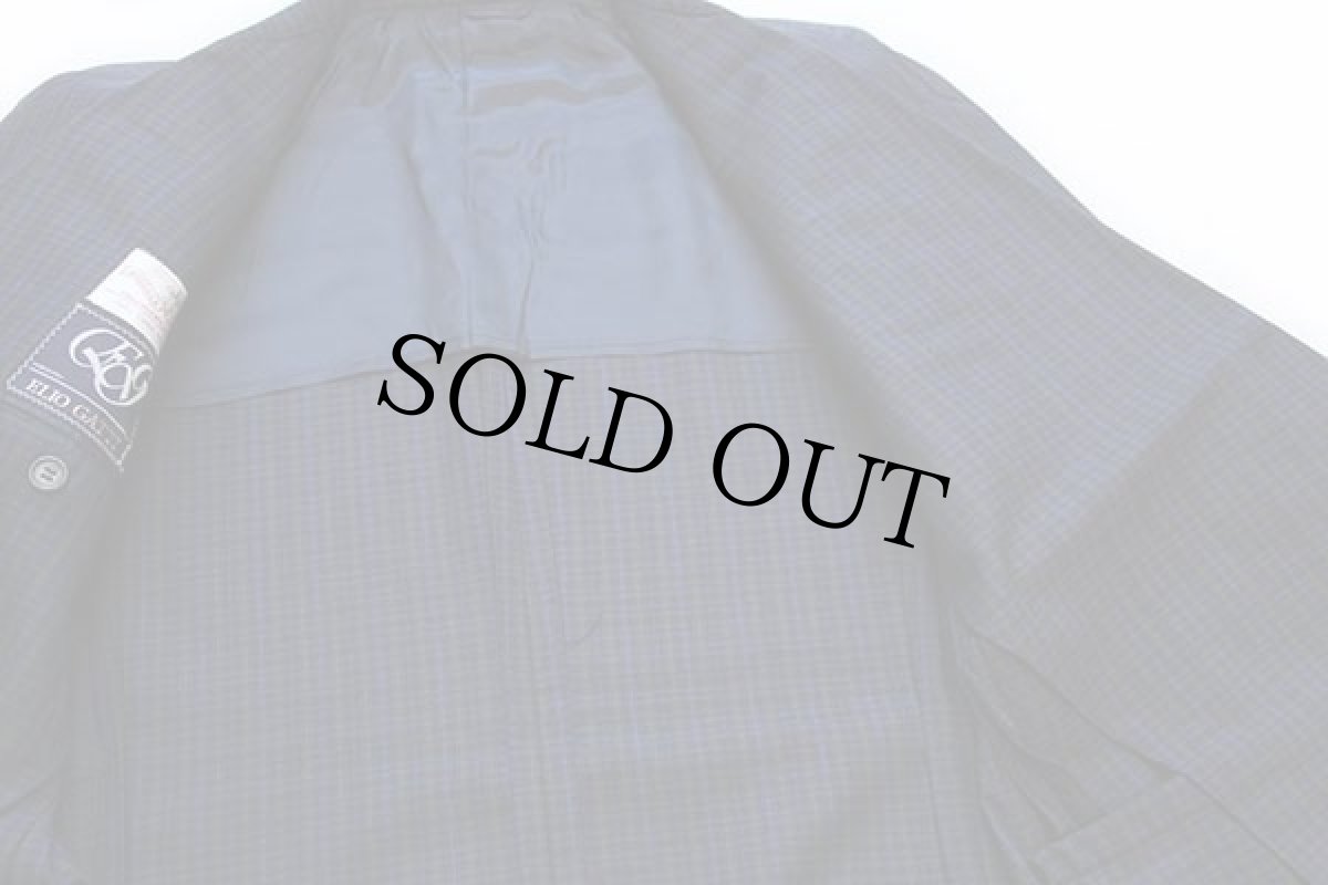 画像5: イタリア製 ELIO GATTI BOZZALLA&LESNA タータンチェック 2つボタン ウール テーラードジャケット (5)