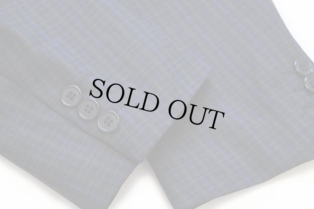 画像6: イタリア製 ELIO GATTI BOZZALLA&LESNA タータンチェック 2つボタン ウール テーラードジャケット (6)