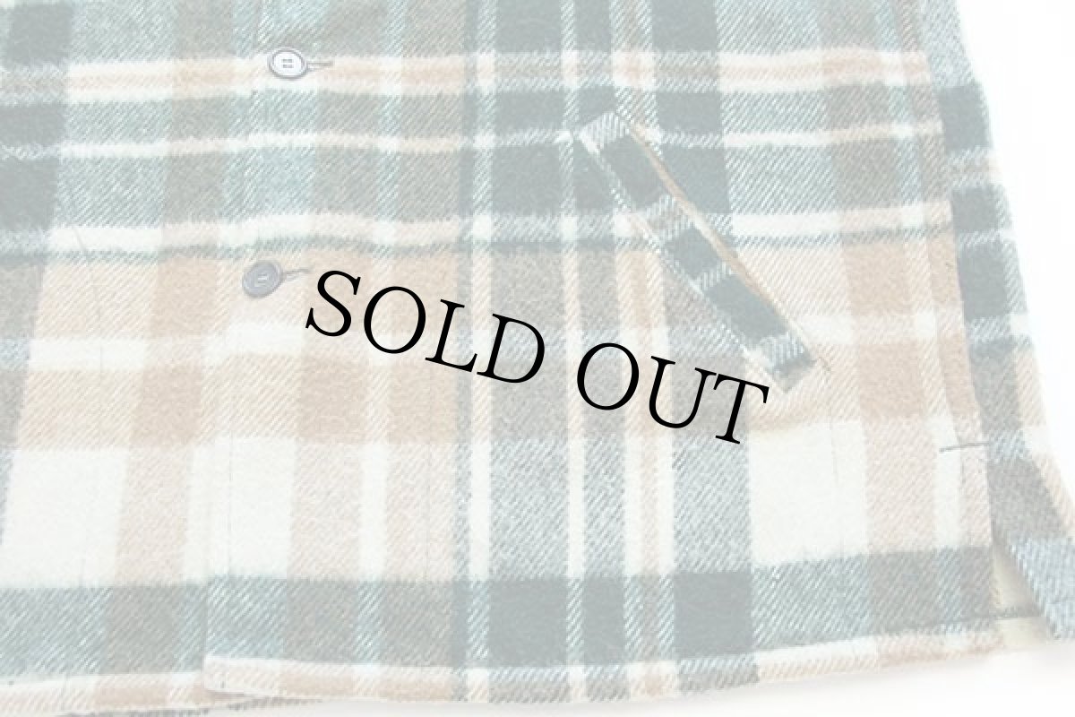 画像5: 70s Woolrichウールリッチ チェック ウールジャケット XL (5)