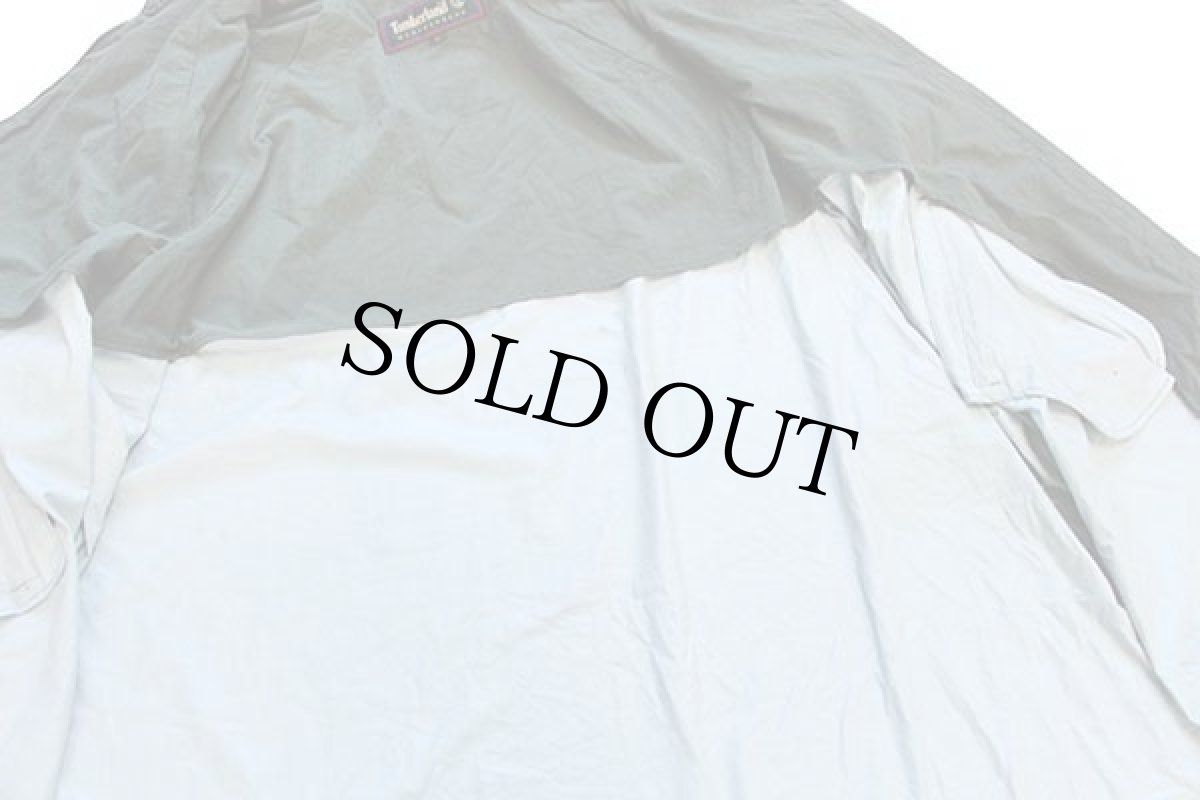 画像6: 90s Timberlandティンバーランド WEATHERGEAR ナイロン レインパーカー オリーブ L★モッズコート (6)