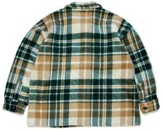 画像2: 70s Woolrichウールリッチ チェック ウールジャケット XL (2)