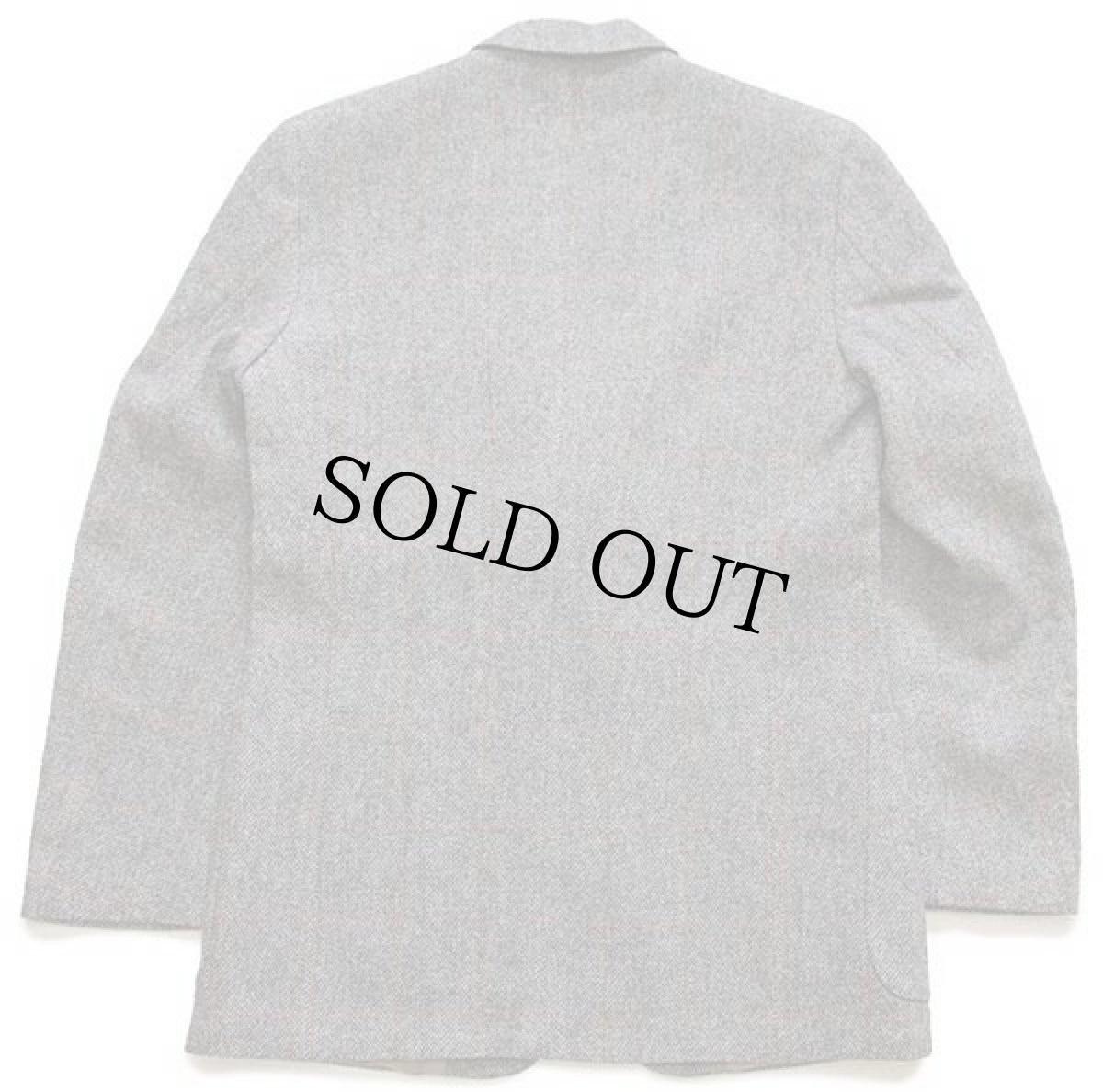 画像2: 80s イタリア製 ALBERT MOESSMER 格子柄 2つボタン ツイード ウール テーラードジャケット 46 (2)