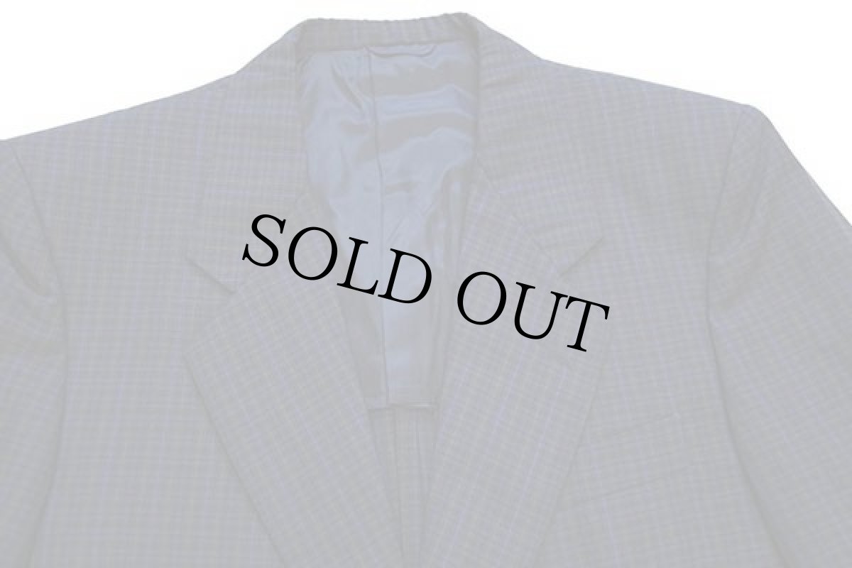 画像3: イタリア製 ELIO GATTI BOZZALLA&LESNA タータンチェック 2つボタン ウール テーラードジャケット (3)