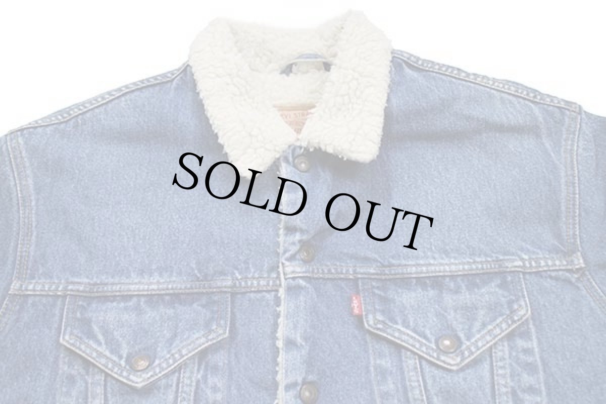画像3: 90s Levi'sリーバイス 71500 ボアライナー デニムジャケット 4ポケット XL★ユーロ (3)