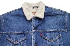 画像3: 90s Levi'sリーバイス 71500 ボアライナー デニムジャケット 4ポケット XL★ユーロ (3)