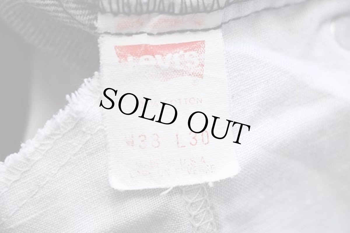 画像6: 90s USA製 Levi'sリーバイス 550 ケミカルウォッシュ ブラック デニムパンツ w38 L30★アシッド (6)