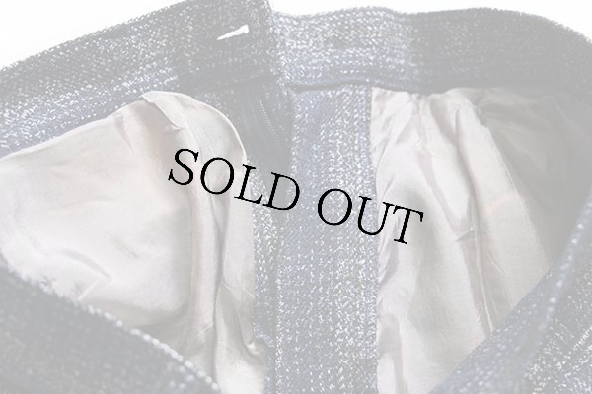 画像9: 80s イタリア製 Levi'sリーバイス CIVVY STREET オンブレチェック ツータック スラックス ウールパンツ w29★ユーロ (9)