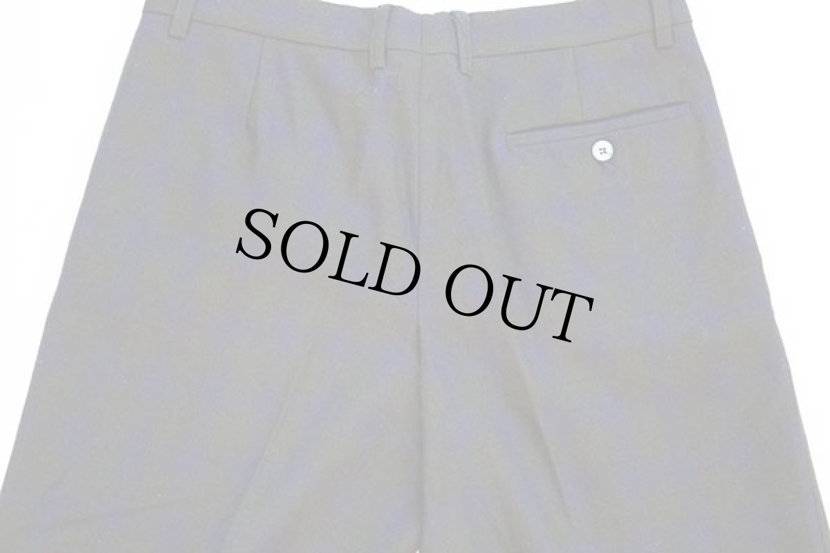 画像5: 80s BALL ON オンブレチェック ツータック スラックス ウールパンツ 46 (5)