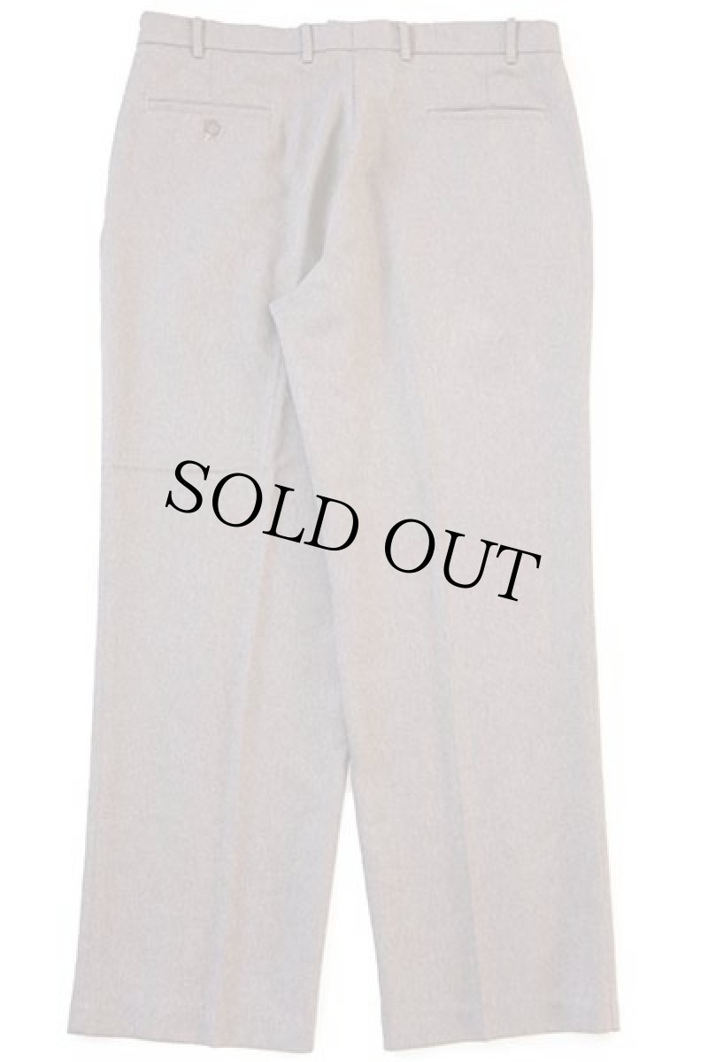 画像3: 90s Levi'sリーバイス ACTION SLACKS ポリエステル スラックス パンツ ココア w38 L30 (3)