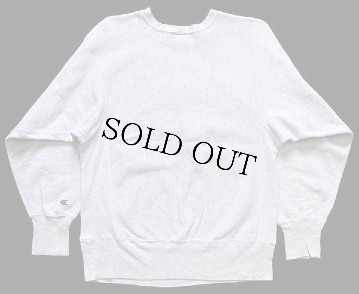 画像2: 90s USA製 Championチャンピオン FLORIDA リバースウィーブ スウェット 杢グレー M (2)