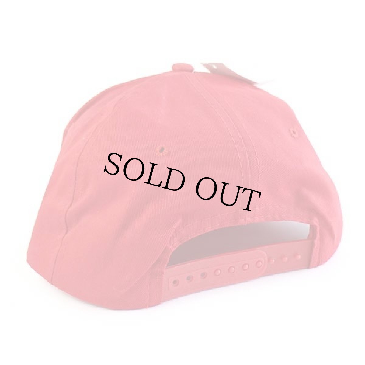 画像2: デッドストック★90s NFL San Francisco 49ers ロゴ刺繍 コットンキャップ 赤 (2)