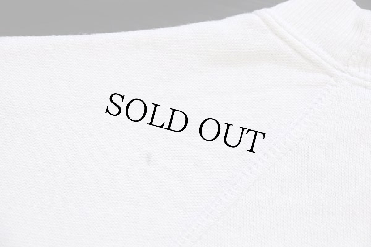 画像6: 80s ポルトガル製 SNOOPY スヌーピー I LOVE LONDON 染み込みプリント スウェット 白 L (6)