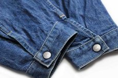 画像5: 00s Levi'sリーバイス ENGINEERED JEANS 70100 立体裁断 デニムジャケット M★ユーロ (5)