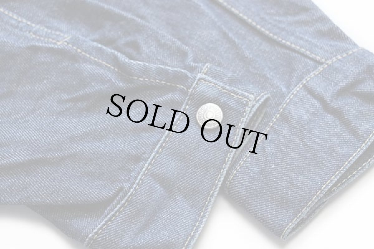 画像6: 00s Levi'sリーバイス ENGINEERED JEANS 70100 立体裁断 デニムジャケット M★ユーロ (6)