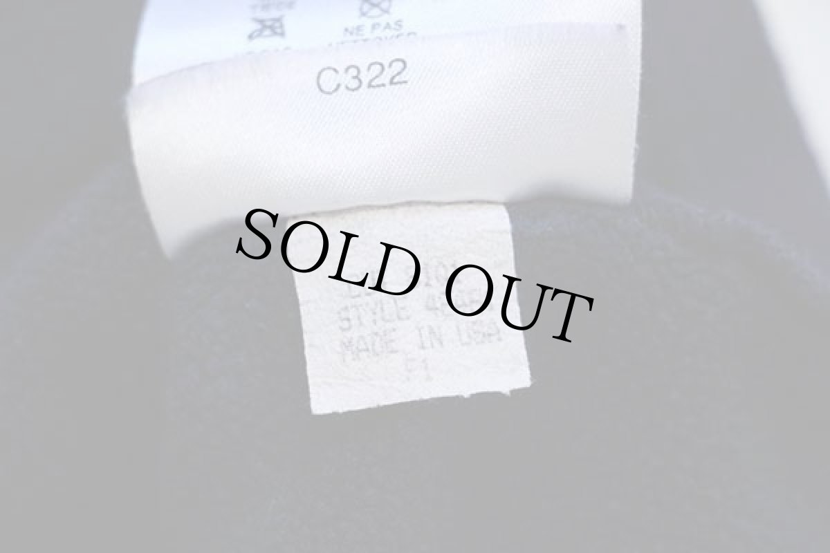 画像5: 90s USA製 patagoniaパタゴニア CAPILENEキャプリーン ハイネック ハーフジップ インナー フリース 紺 L (5)