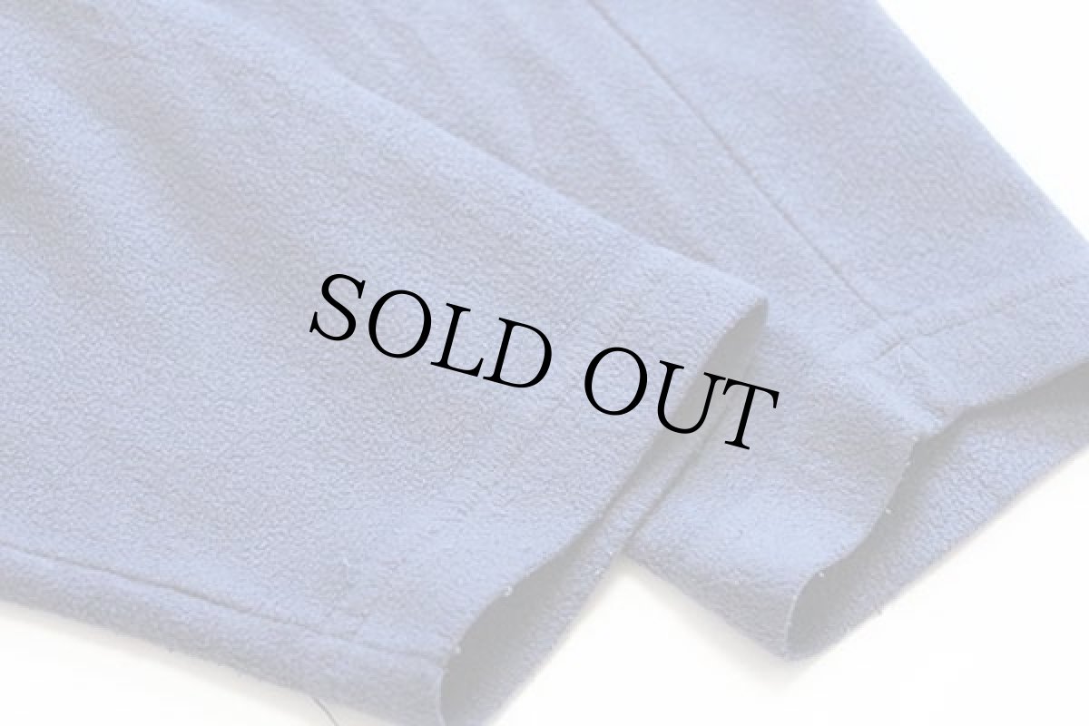 画像6: 90s USA製 patagoniaパタゴニア ハイネック プルオーバー インナー フリース ブルーグレー L (6)