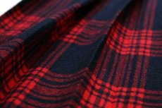 画像5: 70s USA製 PENDLETONペンドルトン AUTHENTIC MENZIES TARTAN タータンチェック ロング ウール プリーツスカート (5)