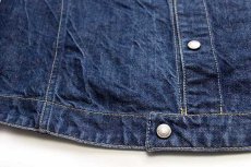 画像5: 00s Levi'sリーバイス ENGINEERED JEANS 70100 立体裁断 デニムジャケット XL★ユーロ (5)