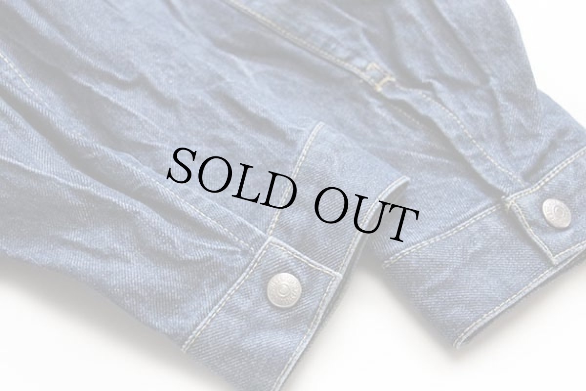 画像6: 00s Levi'sリーバイス ENGINEERED JEANS 70100 立体裁断 デニムジャケット XL★ユーロ (6)