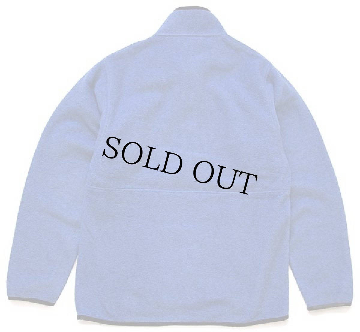 画像2: 90s メキシコ製 patagoniaパタゴニア マースピアル ハーフジップ プルオーバー シンチラ フリース 杢ブルー S (2)