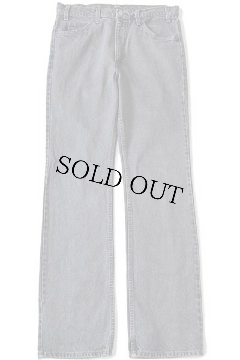 画像2: 90s USA製 Levi'sリーバイス 517 先染め ブラック デニムパンツ w34★ブーツカット (2)