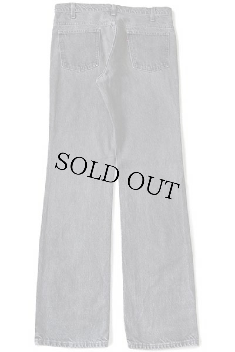 画像3: 90s USA製 Levi'sリーバイス 517 先染め ブラック デニムパンツ w34★ブーツカット (3)