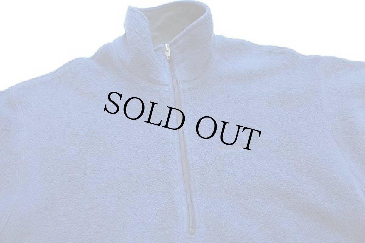 画像3: 90s USA製 patagoniaパタゴニア ワンポイント ハーフジップ プルオーバー フリース 濃青 S★雪なしタグ (3)