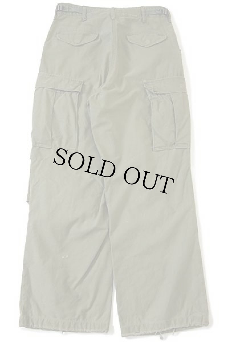 画像3: 70s 米軍 U.S.ARMY M-65 フィールドカーゴパンツ オリーブグリーン★B (3)