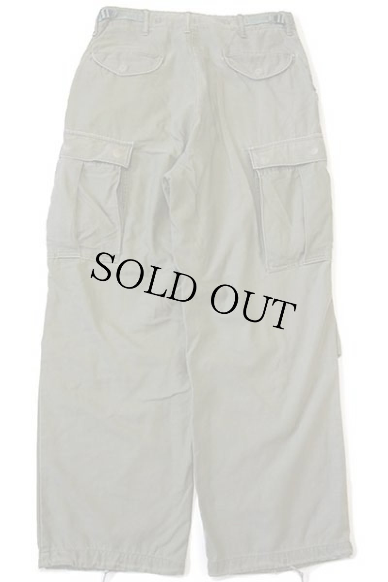 画像3: 70s 米軍 U.S.ARMY M-65 フィールドカーゴパンツ ツートン オリーブグリーン★A  (3)