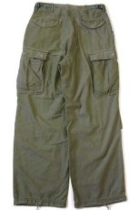 画像3: 70s 米軍 U.S.ARMY M-65 フィールドカーゴパンツ ツートン オリーブグリーン★A  (3)