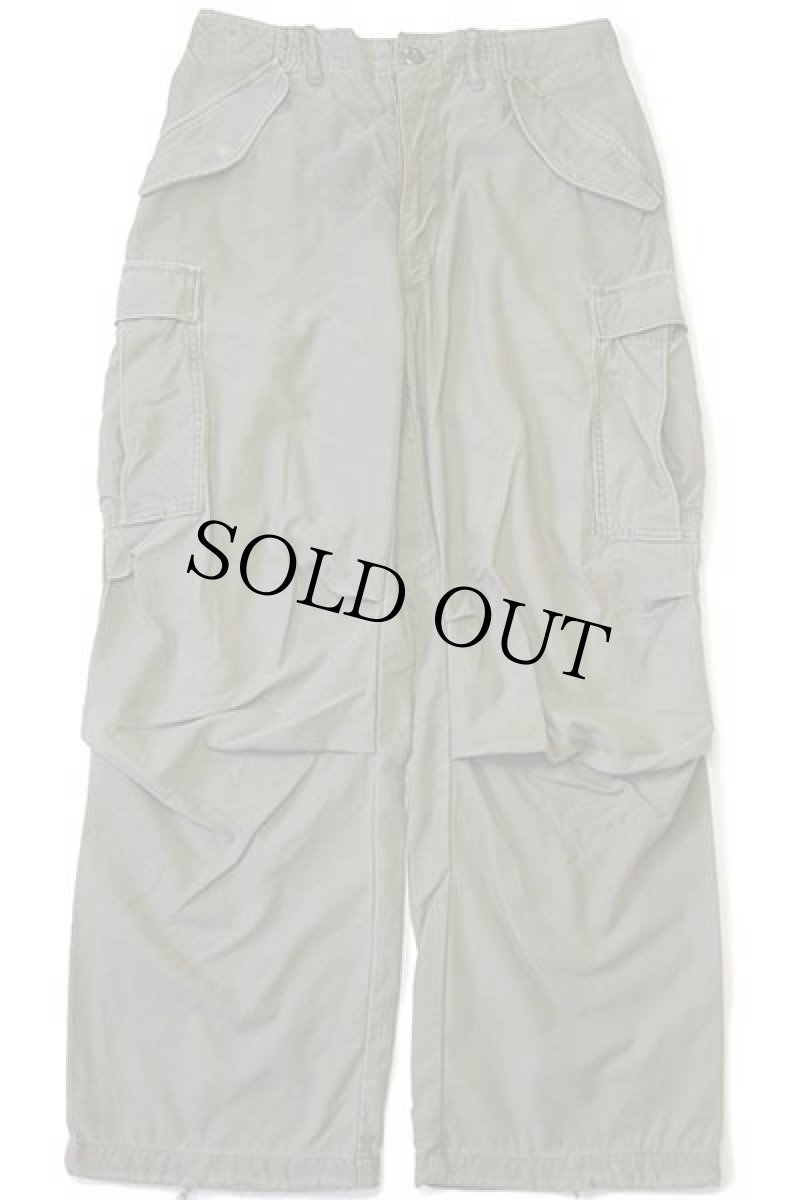 画像2: 70s 米軍 U.S.ARMY M-65 フィールドカーゴパンツ ツートン オリーブグリーン★A  (2)