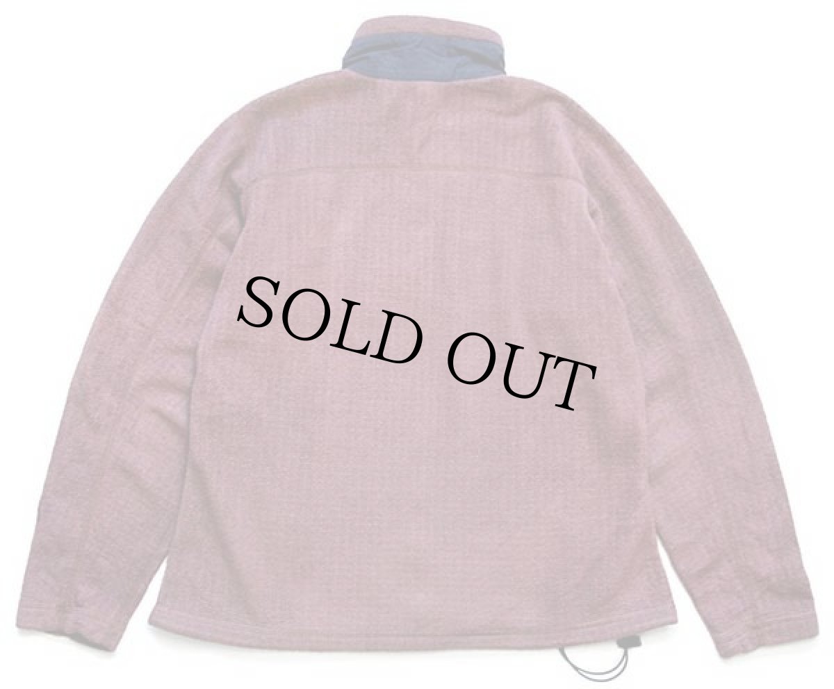 画像2: 00s USA製 patagoniaパタゴニア R3 ラディアント POLARTEC フリースジャケット 小豆色 W-S★刺繍ロゴ (2)