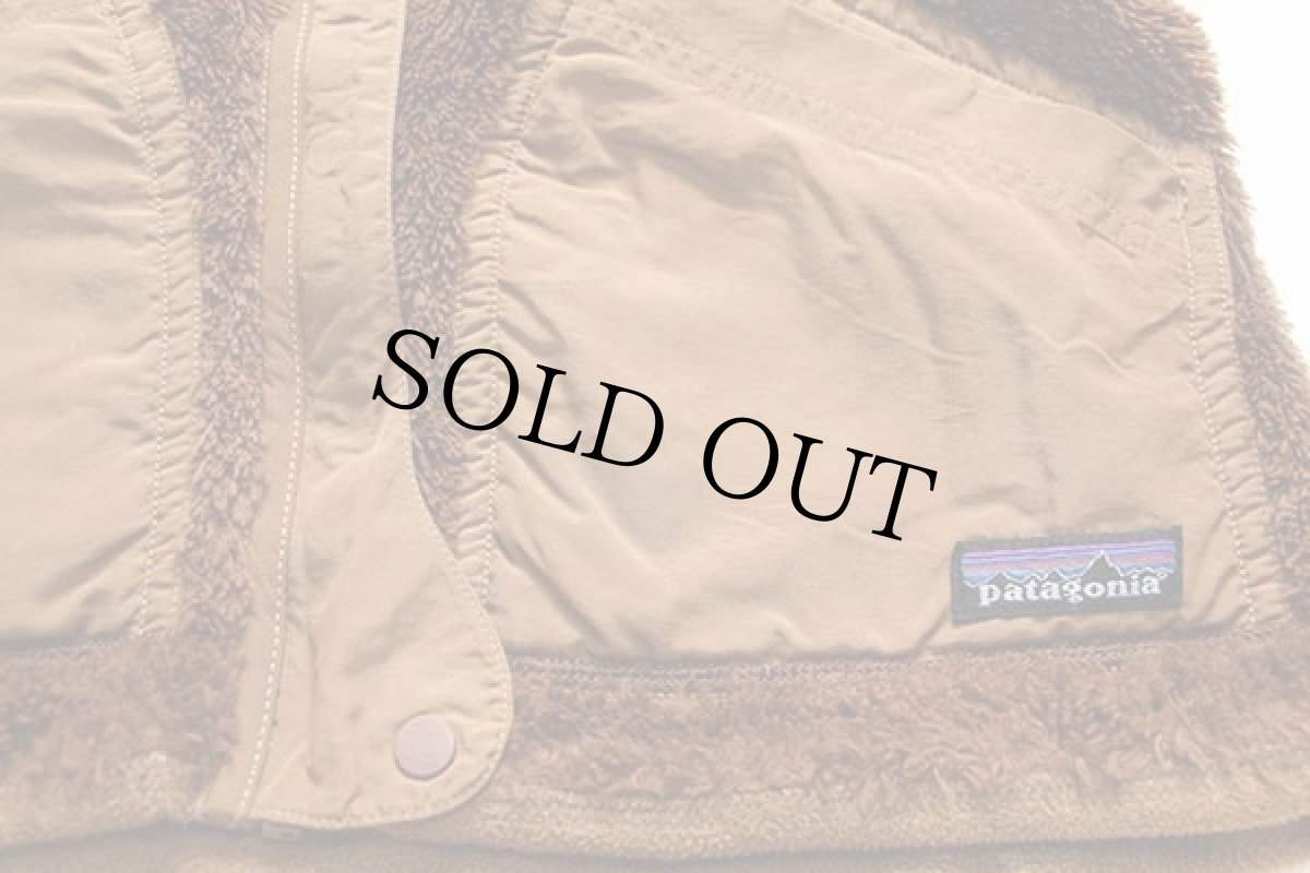 画像4: 00s patagoniaパタゴニア ウインドゾーン リバーシブル フリースジャケット ブラウン W-M (4)