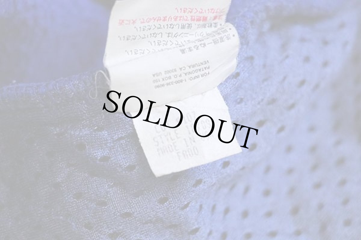 画像5: 00s USA製 patagoniaパタゴニア R3 ラディアント POLARTEC フリースジャケット 青 W-L (5)