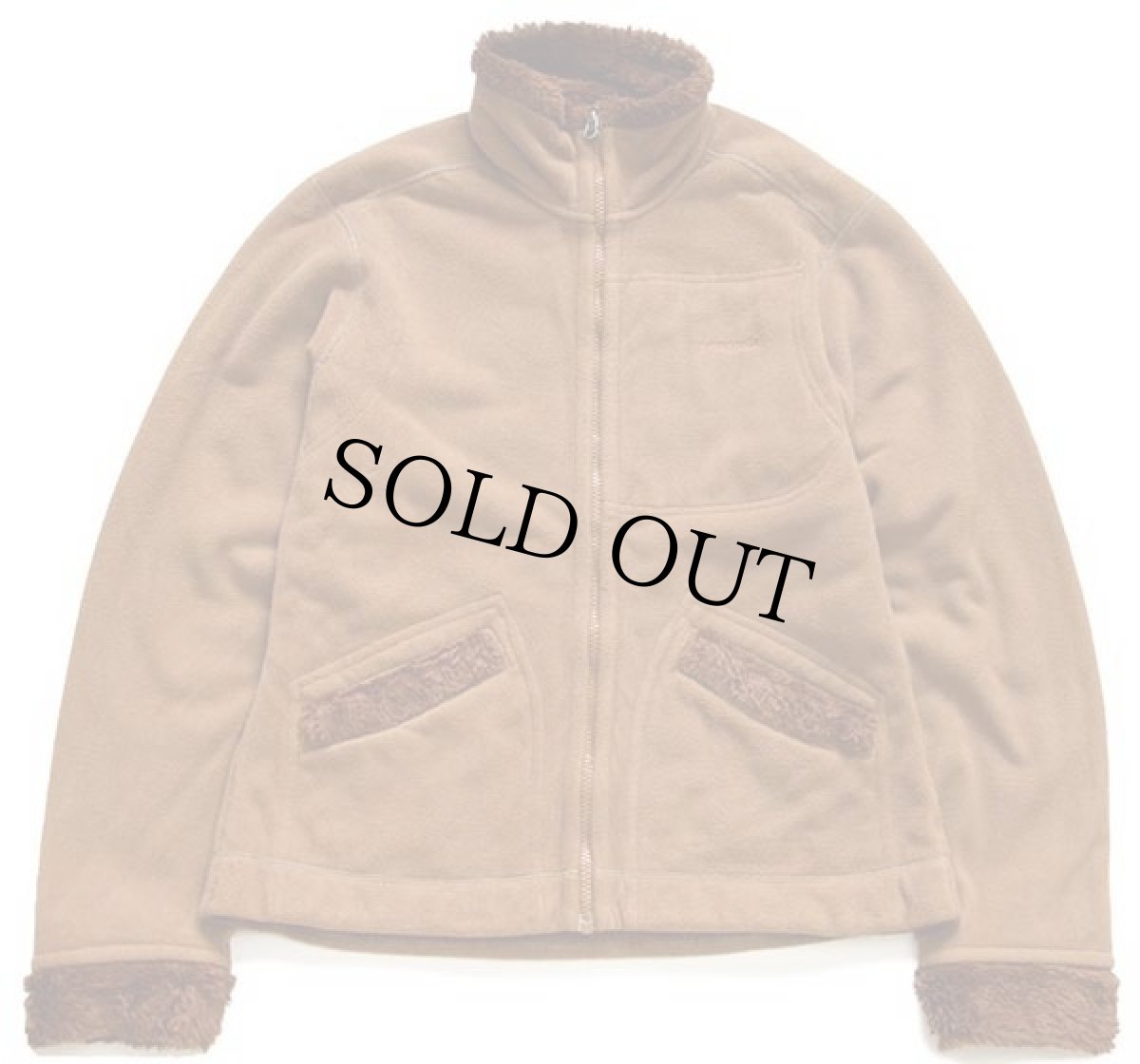 画像7: 00s patagoniaパタゴニア ウインドゾーン リバーシブル フリースジャケット ブラウン W-M (7)