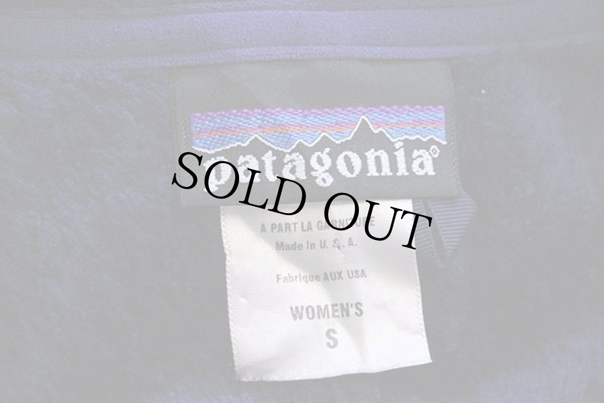 画像4: 00s USA製 patagoniaパタゴニア R4 POLARTEC フリースジャケット パープル W-S (4)