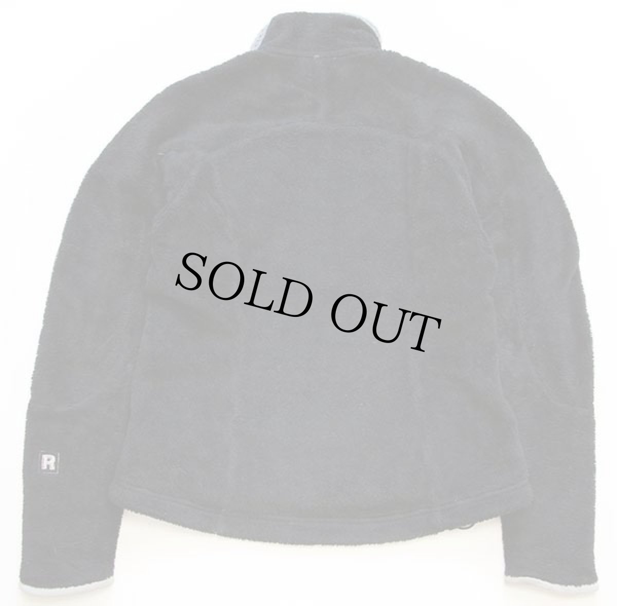 画像2: 00s USA製 patagoniaパタゴニア R4 POLARTEC フリースジャケット ブラック W-S (2)