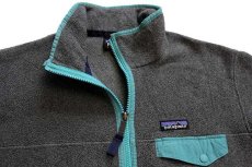 画像3: patagoniaパタゴニア フルジップ スナップT シンチラ フリースジャケット NKMO W-L (3)