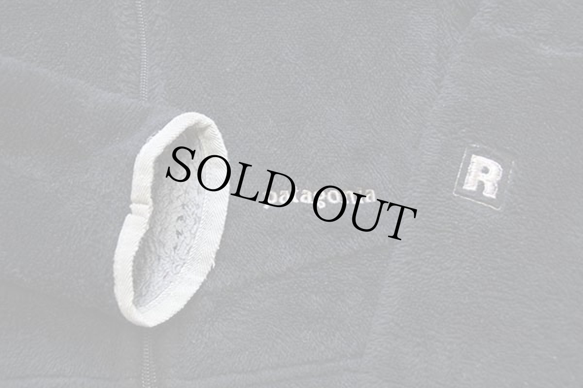 画像6: 00s USA製 patagoniaパタゴニア R4 POLARTEC フリースジャケット ブラック W-S (6)