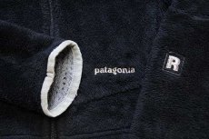 画像6: 00s USA製 patagoniaパタゴニア R4 POLARTEC フリースジャケット ブラック W-S (6)