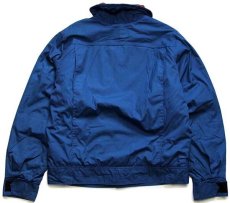 画像2: 80s L.L.Bean タータンチェック ウールライナー Thinsulate中綿入り マウンテンジャケット 紺 M (2)