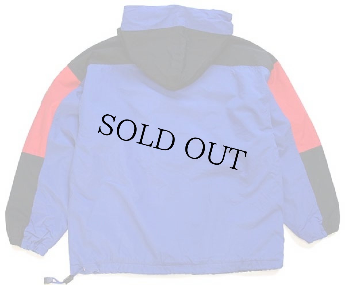 画像2: 90s GAPギャップ downhill Alpine SERIES マルチカラー 切り替え フリースライナー ナイロン アノラックパーカー M (2)